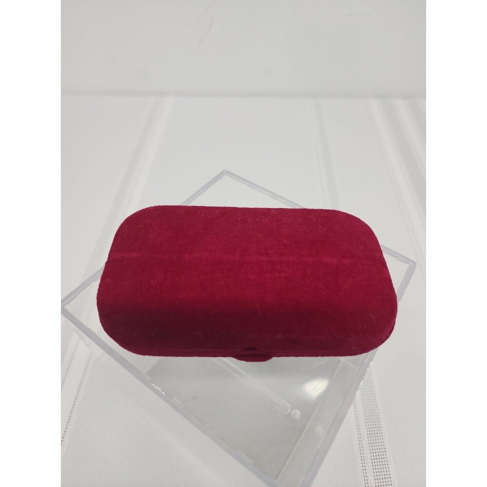 Vintage Red Velvet Pocket  Hand Warmer Unused Condition New Fuel Stick 1950's